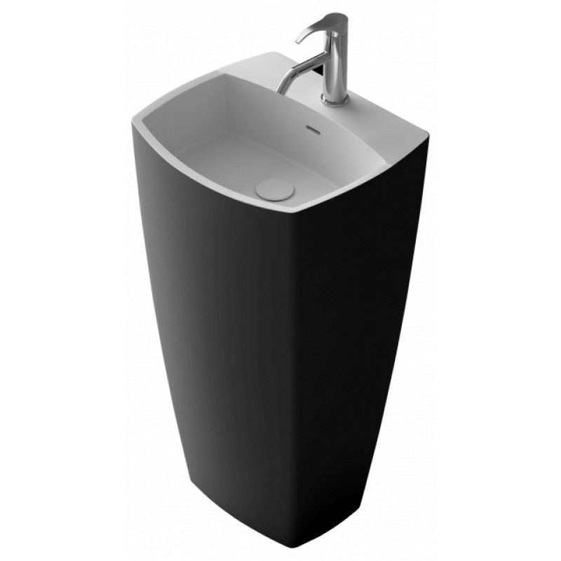 Умивалник от материал iStone Solid Surface, Размер: 50x42x90см, без сифон