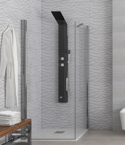 Karag кабина 90x90x190см, прозрачно стъкло 6мм, профил хром