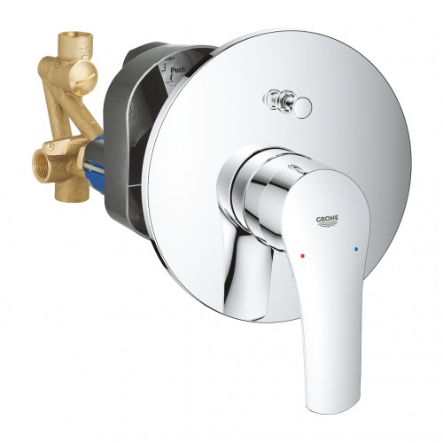 GROHE Eurosmart Смесител за вана/душ 1/2″, едноръкохватков