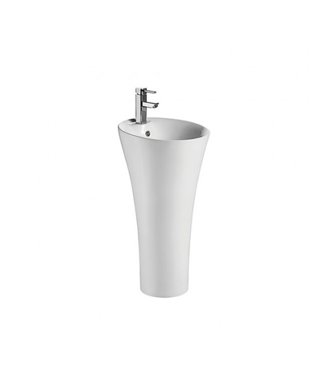 KARAG VENDOME G-036 Мивка порцеланова свободно стояща  455χ455χ870мм, Бяла