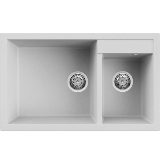 KARAG Кухненска Мивка - сив, размер 81,5 х 50 см