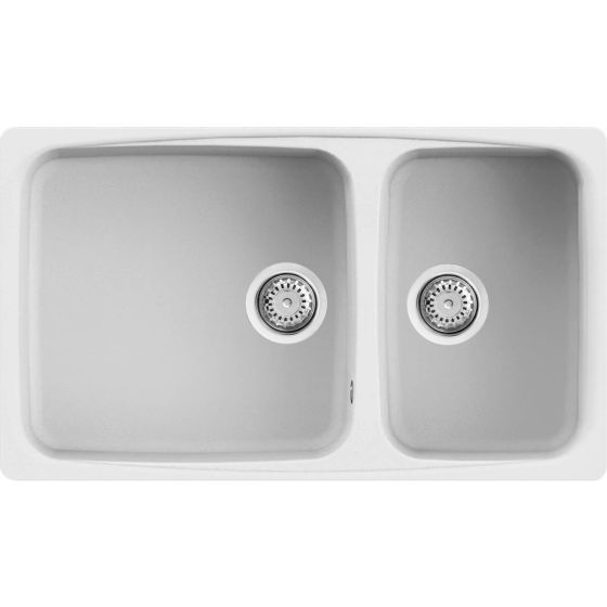 KARAG Кухненска Мивка - сив, размер 86,4 х 50,3 см