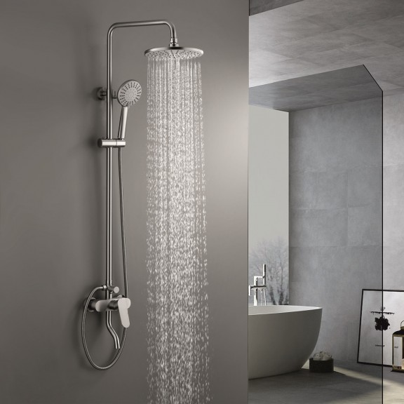 INTERCERAMIC Душ комплект, полиран мат
