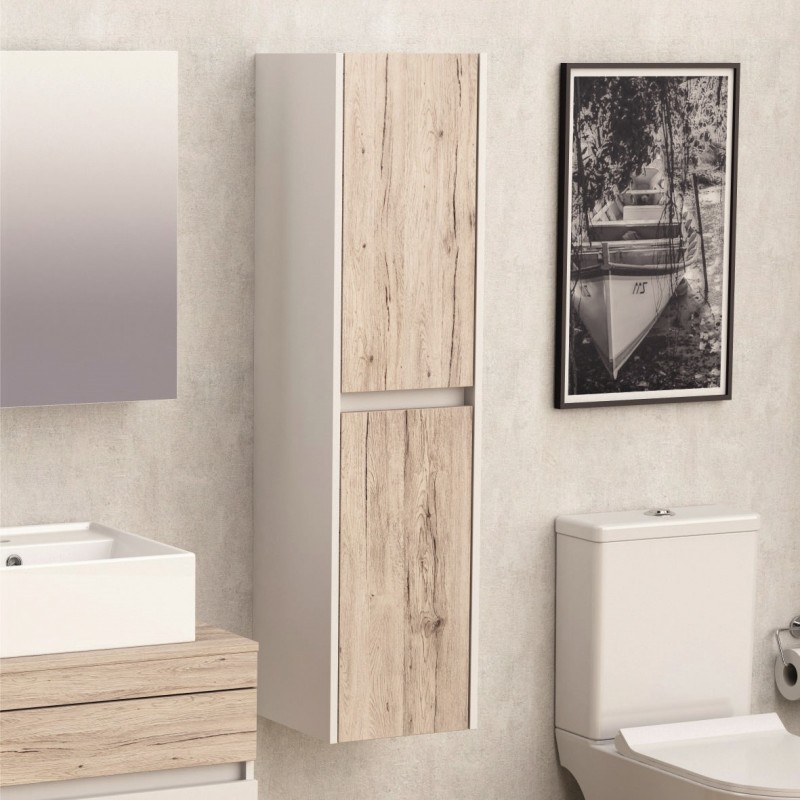 Колона за баня ш30/д30/в120см, plywood + меламиново покритие, Пантите са със 