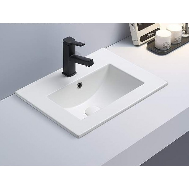 Порцеланов умивалник  ICC 8066MW, размер 81*46*17см