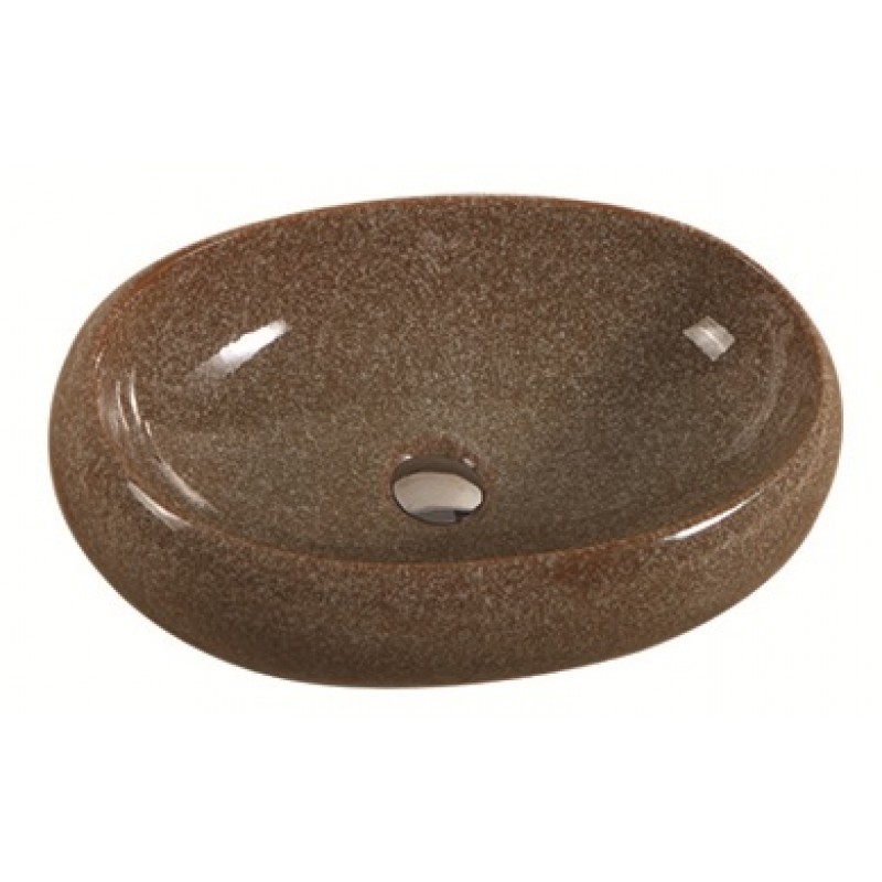 Порцеланов умивалник ICB 854 BROWN, размер 56*38*16см